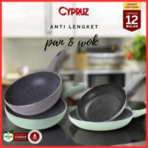 Wajan Teflon Anti Lengket - Cypruz Feather Light Series