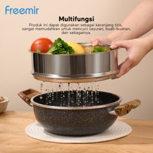 Wajan Kuping Multifungsi Granite Anti Lengket